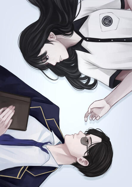 Mobile Novel Cover Illustrations, OCs belongs to JA Savisen