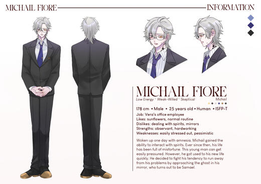 Michail Fiore (The Afterlife Worker) Information