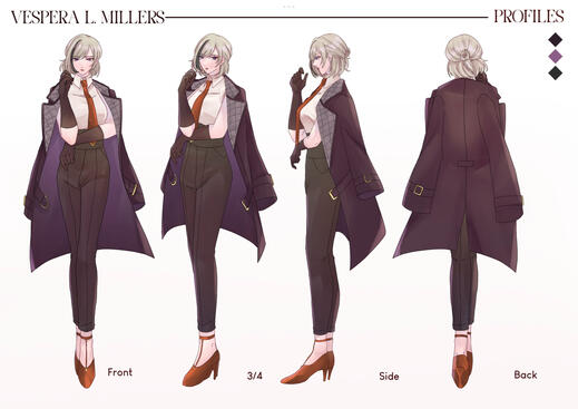 Vespera L. Miller (The Afterlife Worker) Profiles