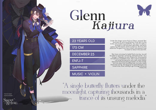Kajiura Glenn (Sweet Refrain) Information