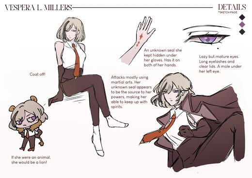 Vespera L. Miller (The Afterlife Worker) Extras