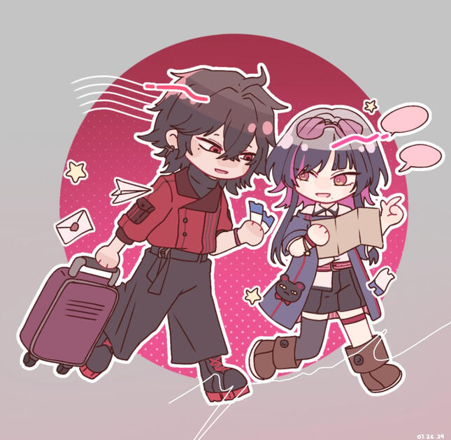 Yume — Yamato (Dislyte) × Altair Arnault (OC)